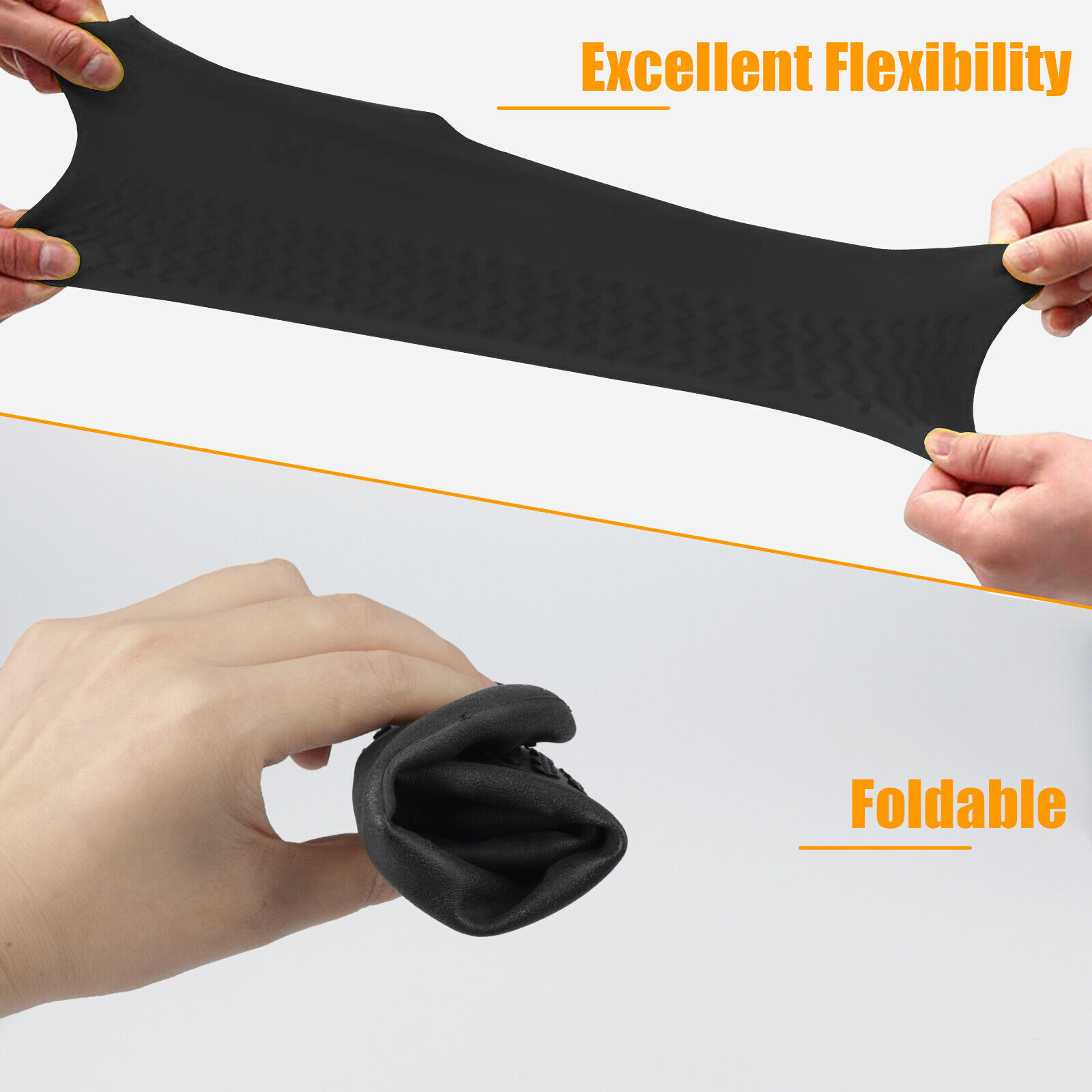 Anti-slip Silicone Rain Shoe Covers Reusable Waterproof Shoes Cover Protector