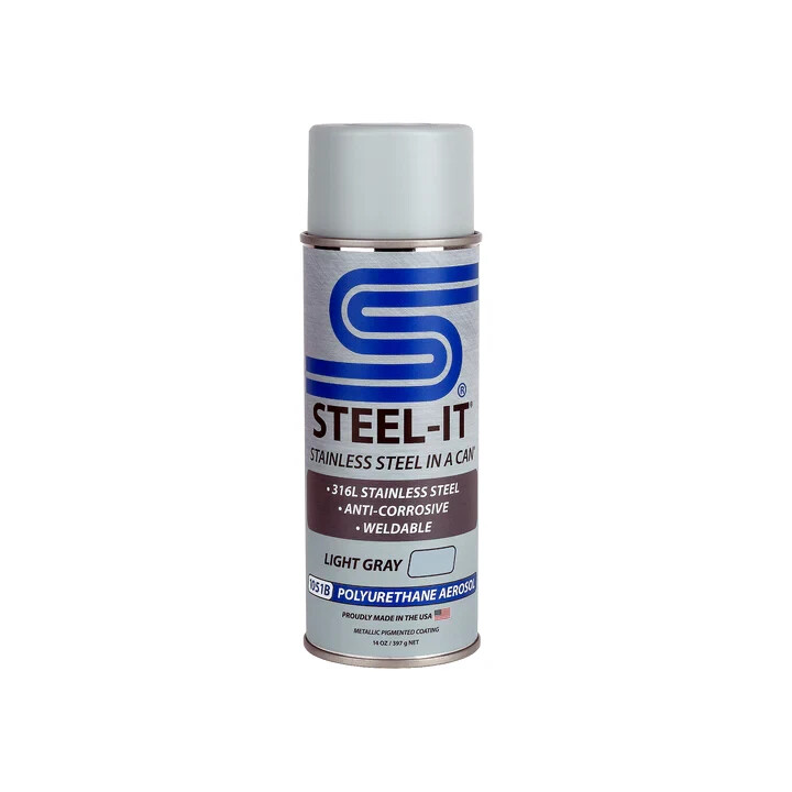 STEEL-IT Stainless Steel Paint Coating Aerosol 14oz (Specify Color + Quantity)