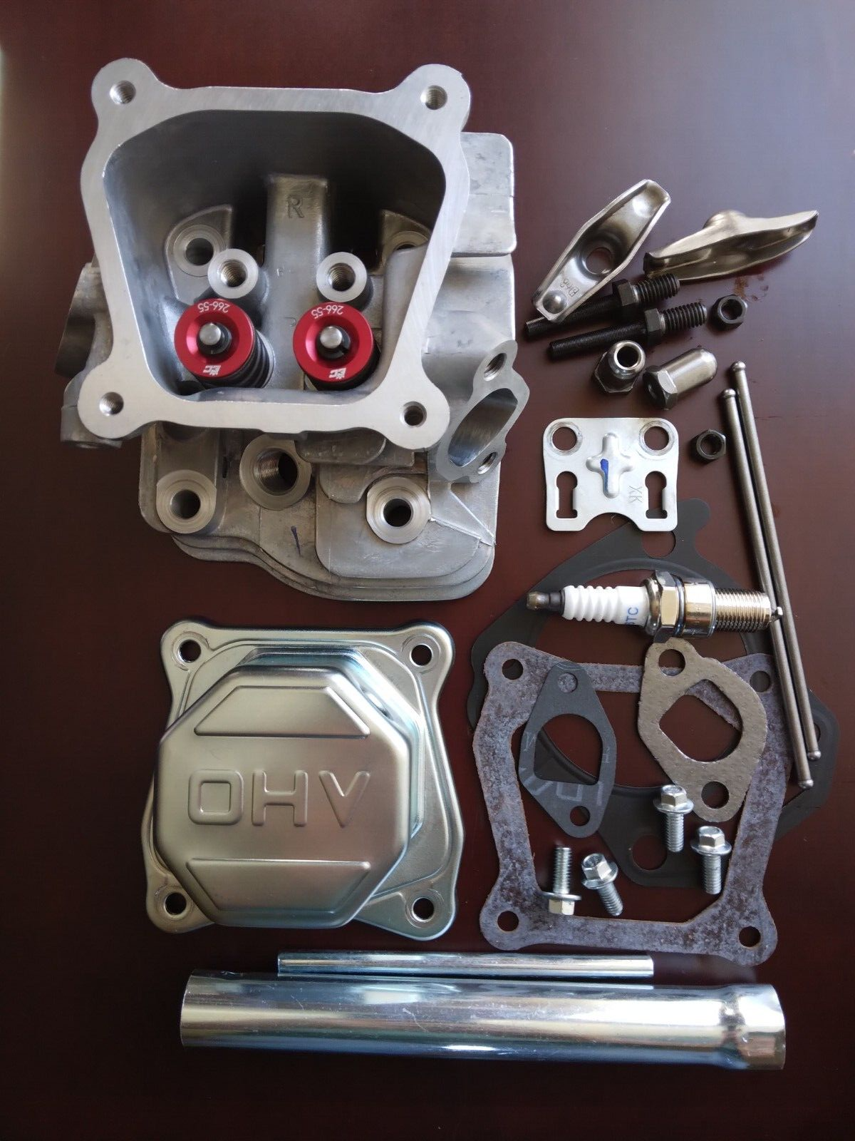 NON-HEMI 212cc PREDATOR OUTLAW HEAD - 29mm- 26mm gokart racing - mini bike drags