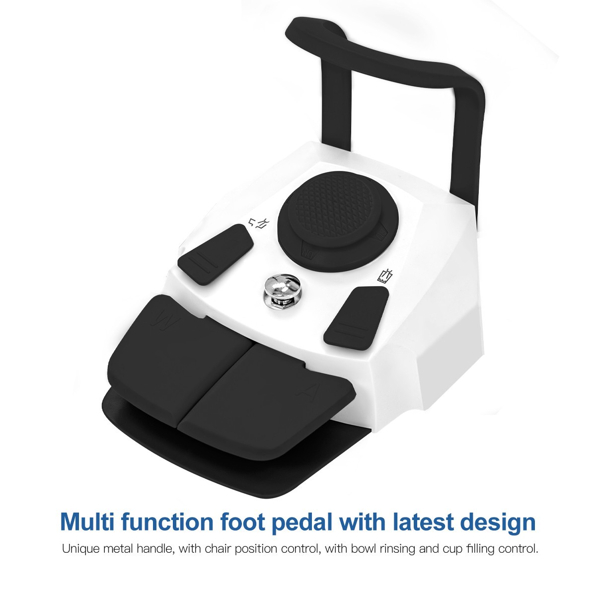 Dental Unit Chair DC Motor Computer Controlled PU Leather Integral Doctor Stool