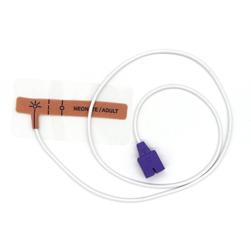 100pcs Disposable Neonatal Adult Spo2 Sensor Compatible for Nellcor MAX-P Probe