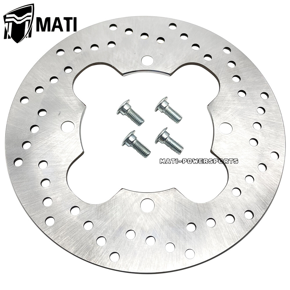 Rear Brake Disc Rotor w/Bolt for Honda Sportrax 400 TRX400EX TRX400X 1999-2014