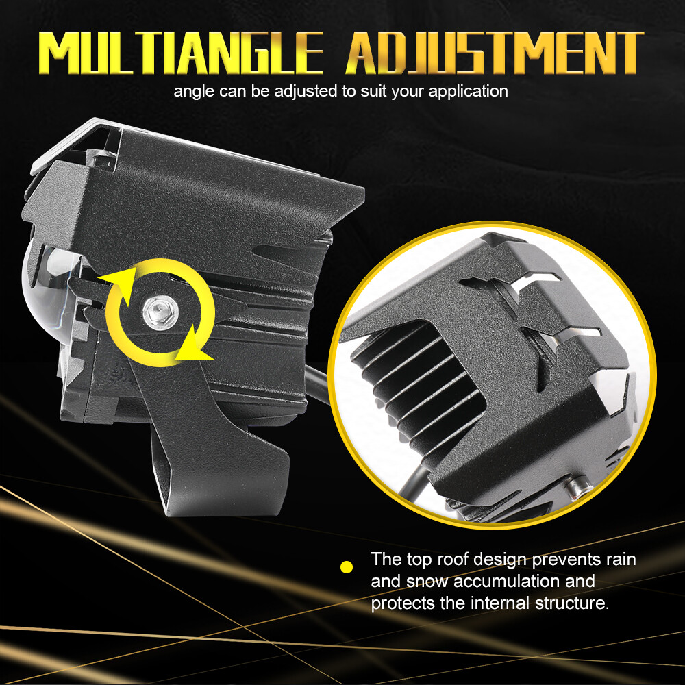 Roof 50" +7" LED Light Bar+3" Dual Color Pods Wire Kit For Can-Am Maverick X3