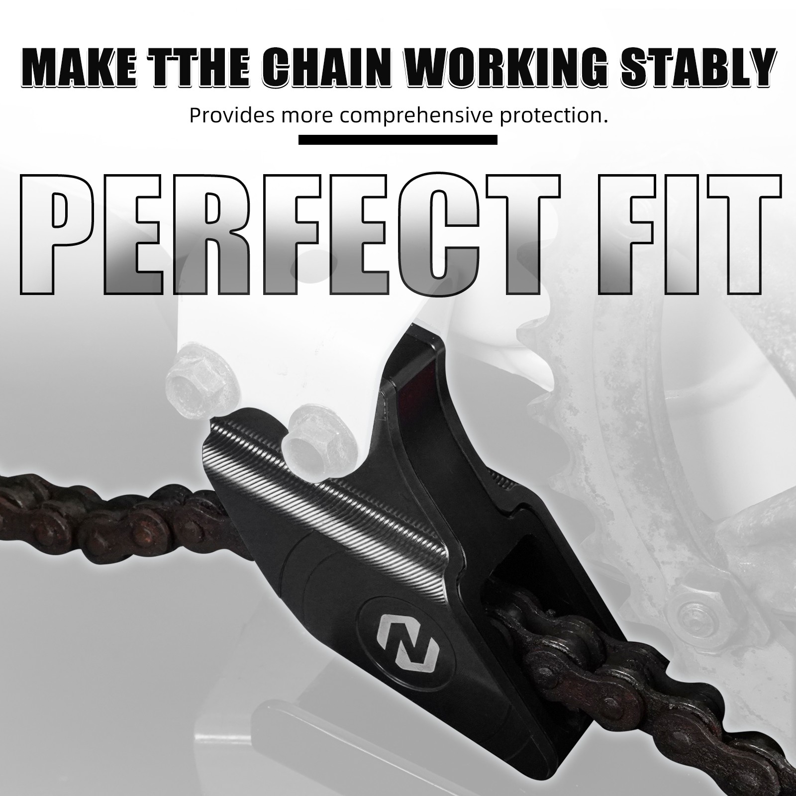 Swing Arm Chain Roller Guide Guard Seal For Yamaha Blaster 200 YFS200 1988-2006