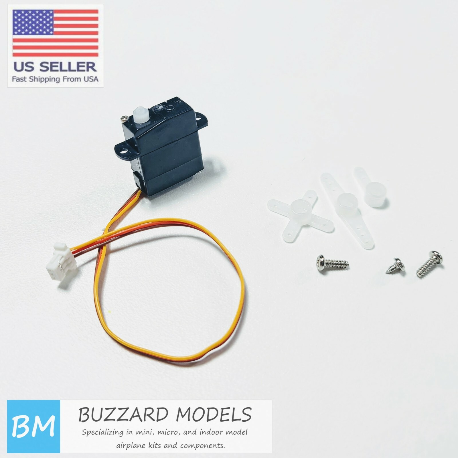 BM5320S 1.7g Ultra Micro Nano Digital Servo JST-SH 1.00mm pitch Micro RC 5320