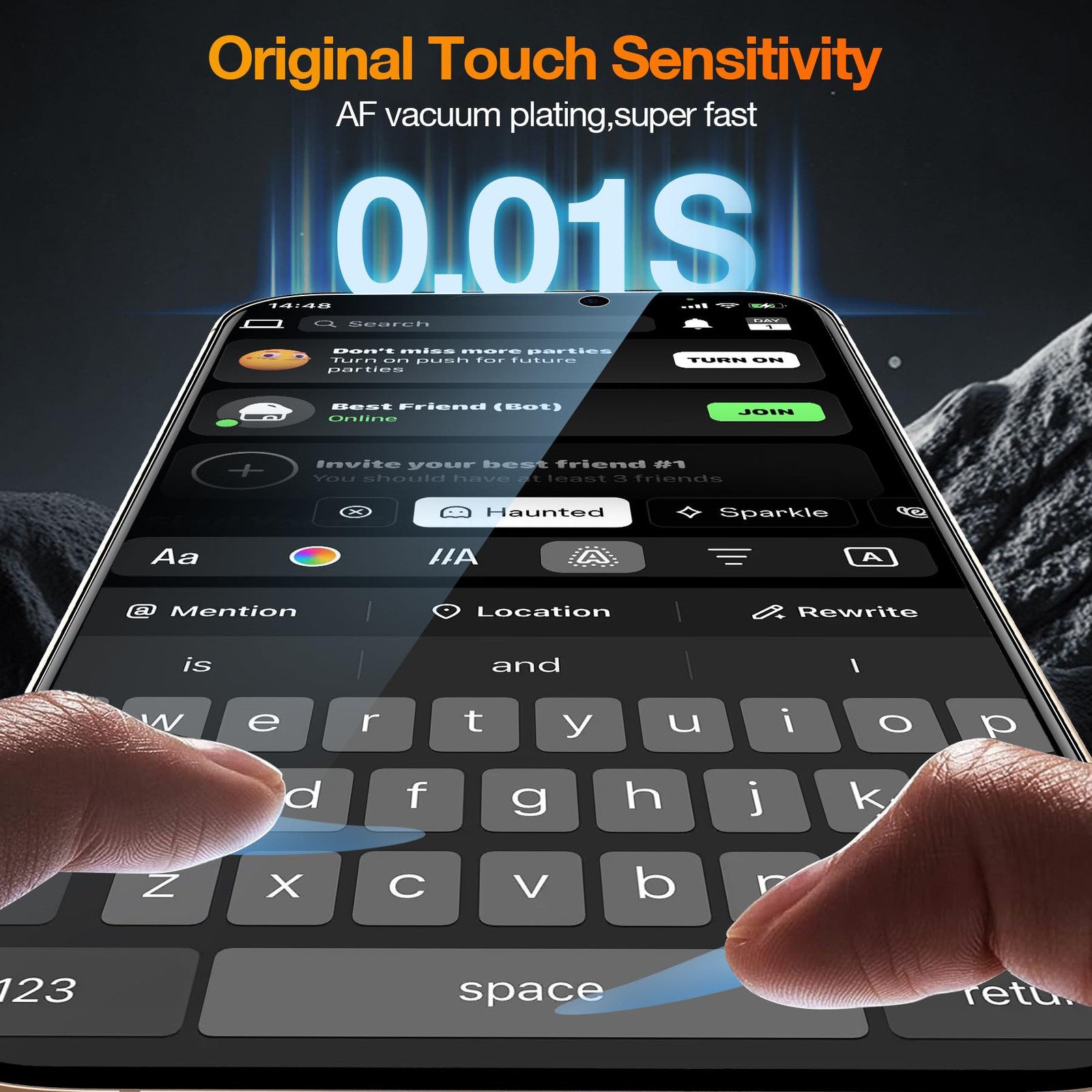 3 Pack for iPhone 17 Pro Max Privacy Screen Protector Tempered Glass +Lens