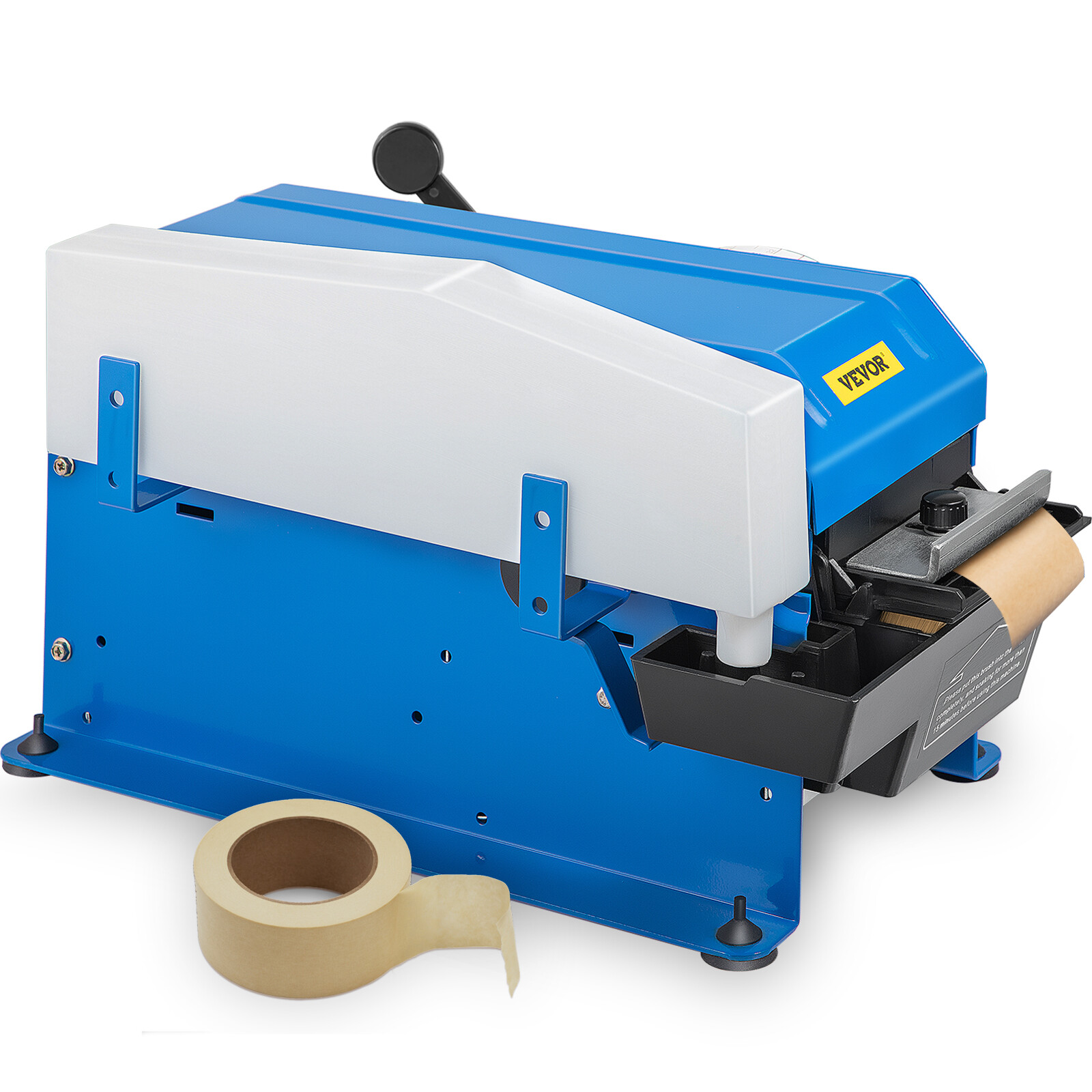 VEVOR Semi-Automatic Water Activated Tape Dispenser Gum FX-800 Carbon Steel