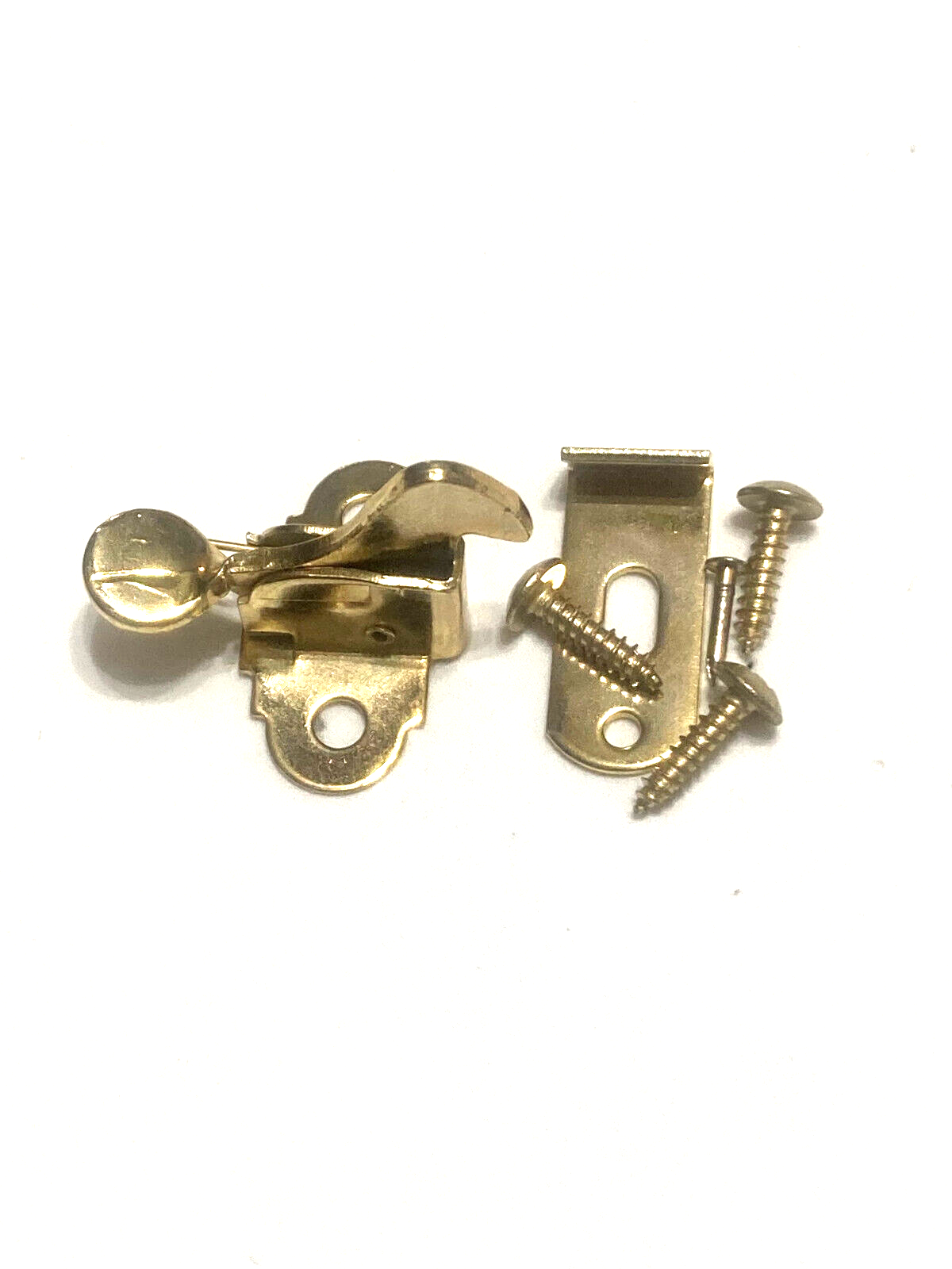 Antique Elbow Catch Brass Plated Lever latch spring lock cabinet new