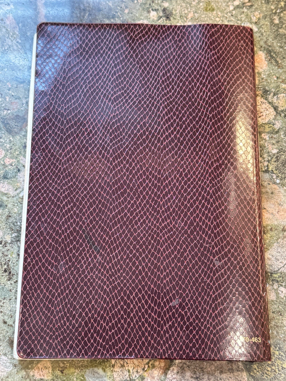 Bill Walton Personally Owned & Signed 1995-1996 NBA Sports Monthly Planner NBC