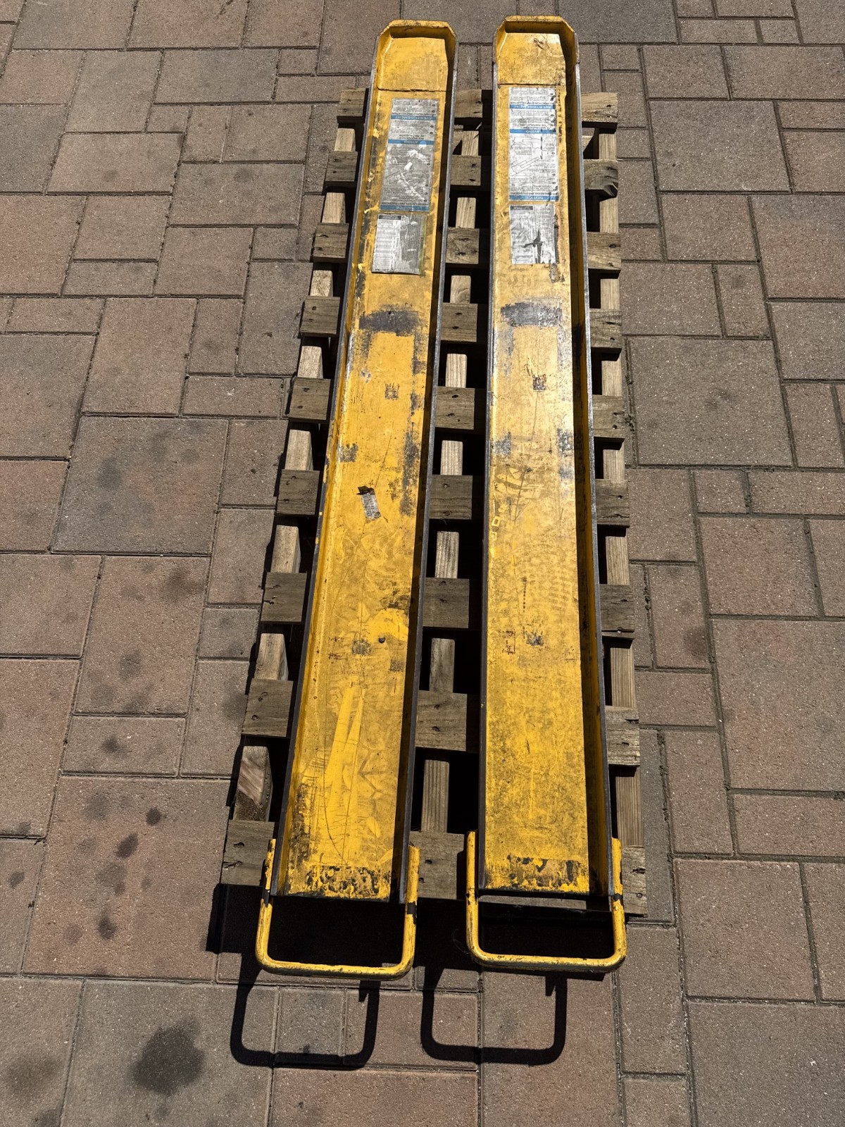 VESTIL FE-6-66 FORK EXTENSIONS YELLOW