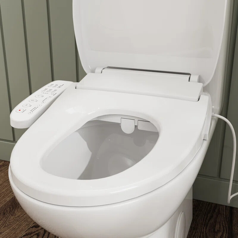 HOROW elongated Bidet smart Toilet Seat With Heated and Dryer Warm Water Flush