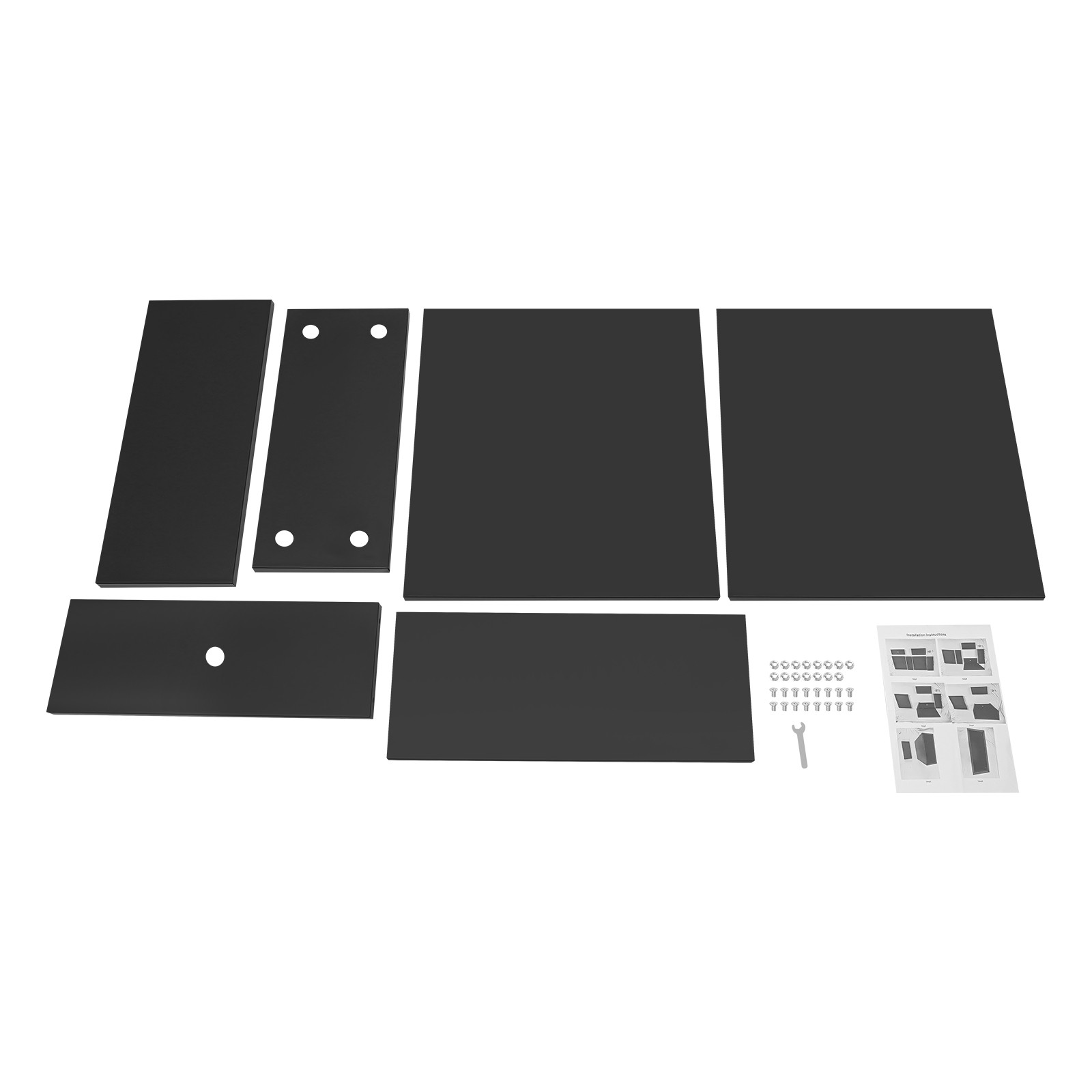 Tall Outdoor Planter Box, Rectangular Metal Planter Box 24*10*24in Garden Yard