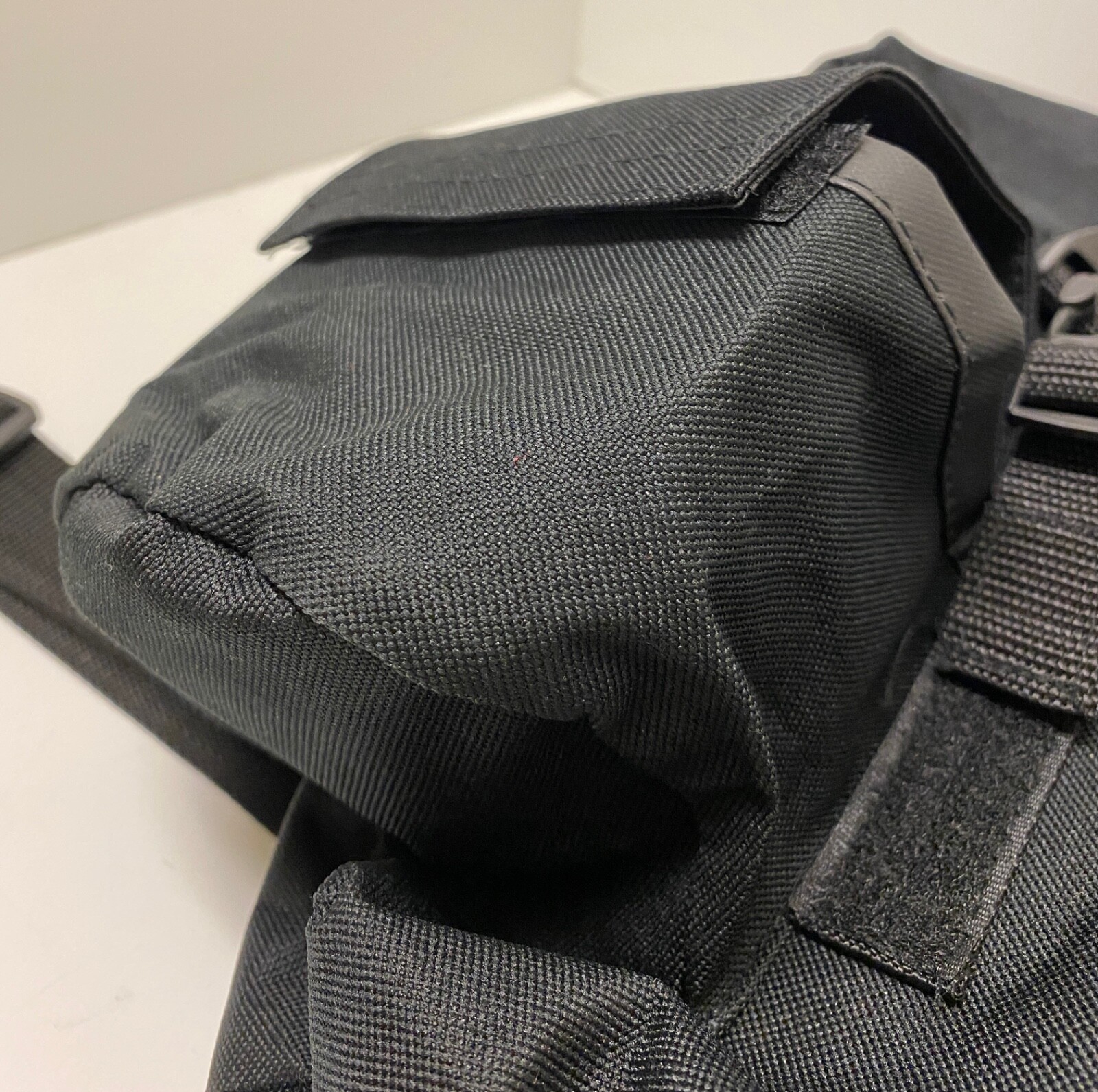 Black Tactical Drop Leg Gas Mask Pouch - Utility Pouch - Brand New