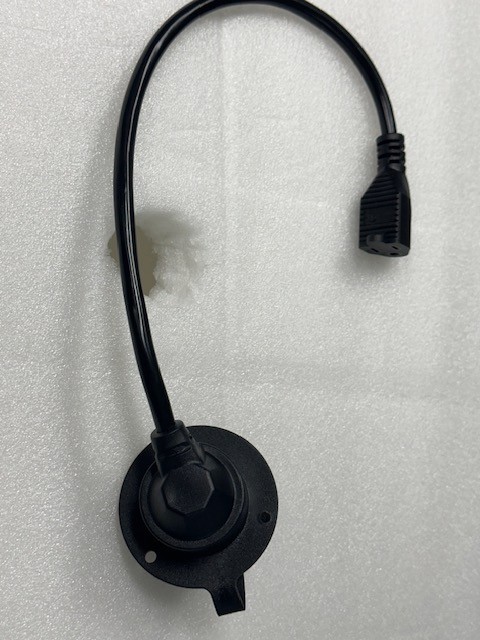 For Club Car Precedent Charger Port Cover Plate Adapter Lithium + 120V Plug Gen3