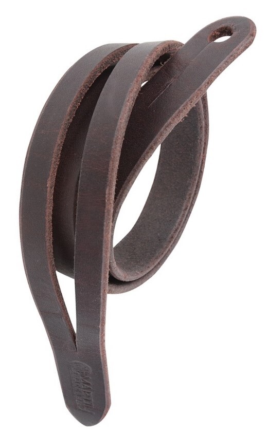 Lariat Rope Holder Easy Loop Strap 28" Soft Latigo Leather by Martin Saddlery