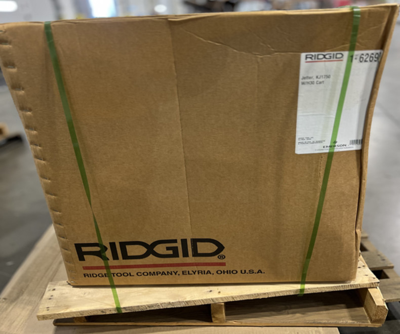 Ridgid 62697 KJ-1750-C Water Jetter Drain Cleaner with Cart