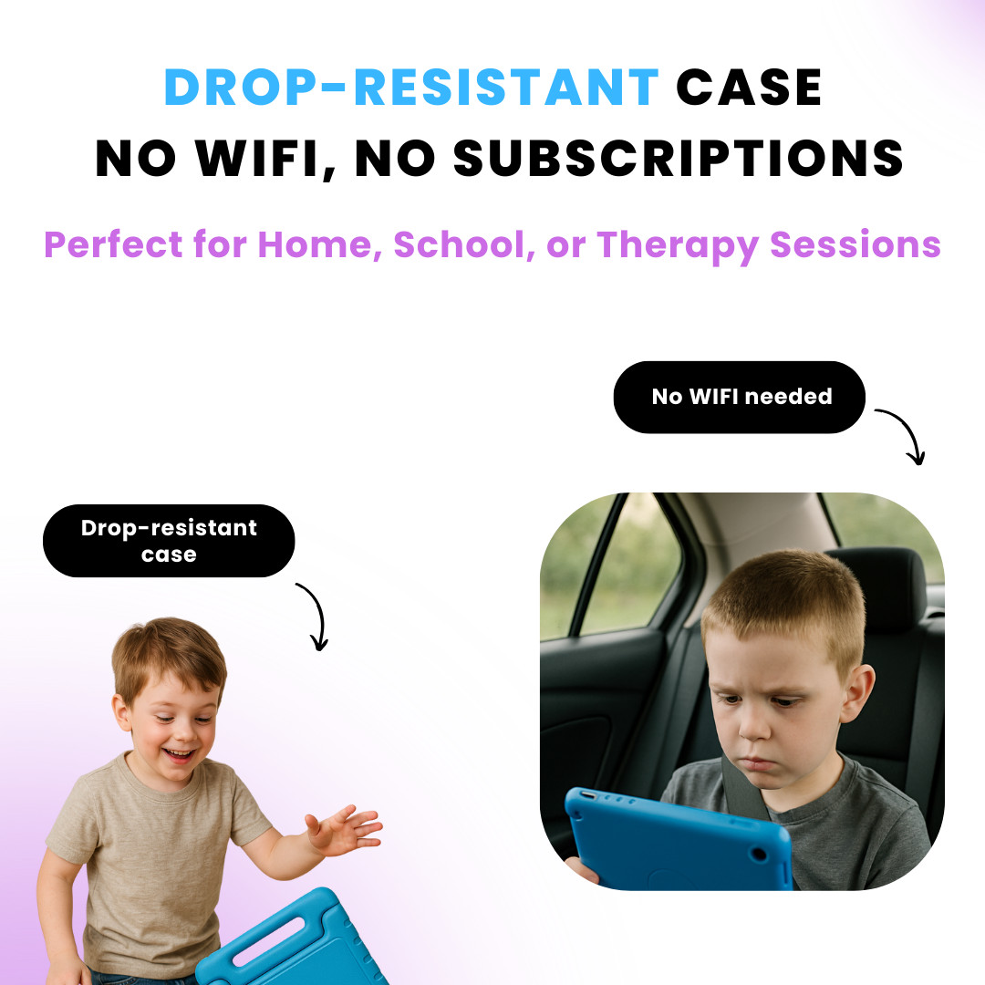 (RENEWED) TalkingTiles AAC Speech Therapy Communication Device Nonverbal Autism