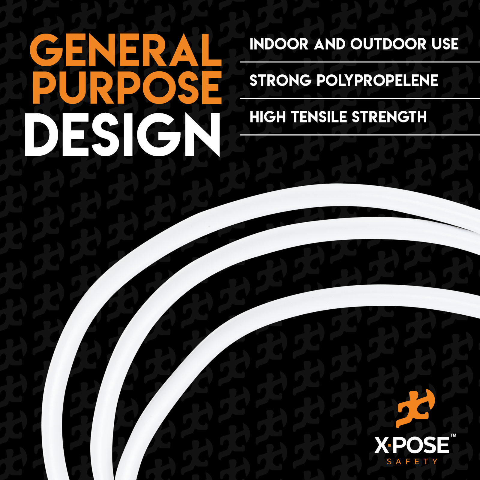 Plastic Clothes Line - Outdoor Weather Resistant 5/32" x 100FT