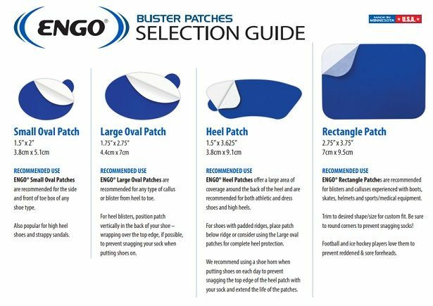 ENGO Rectangle Blister Patches