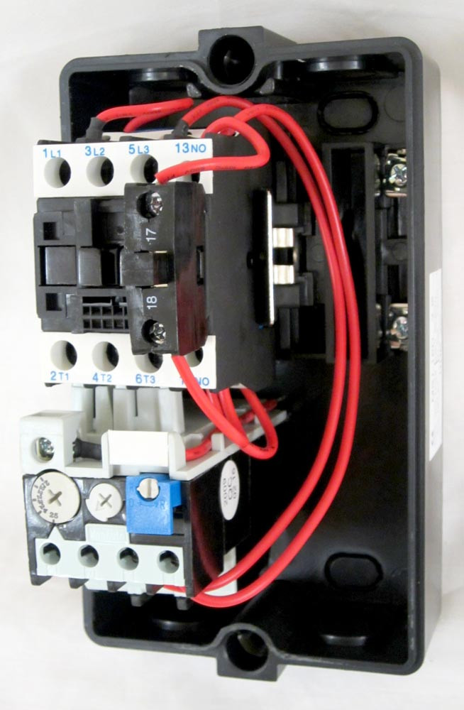 3HP Single 1 Phase or 5HP 3 Phase Magnetic Starter Motor Control 208-240V