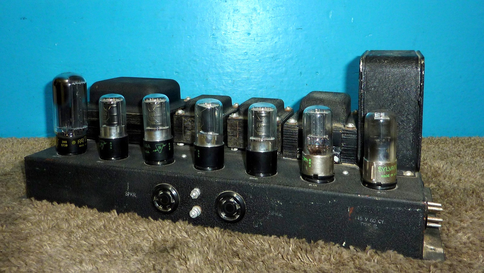 Allen Organ Type G Mono Tube Amplifier 6V6GT 6J5