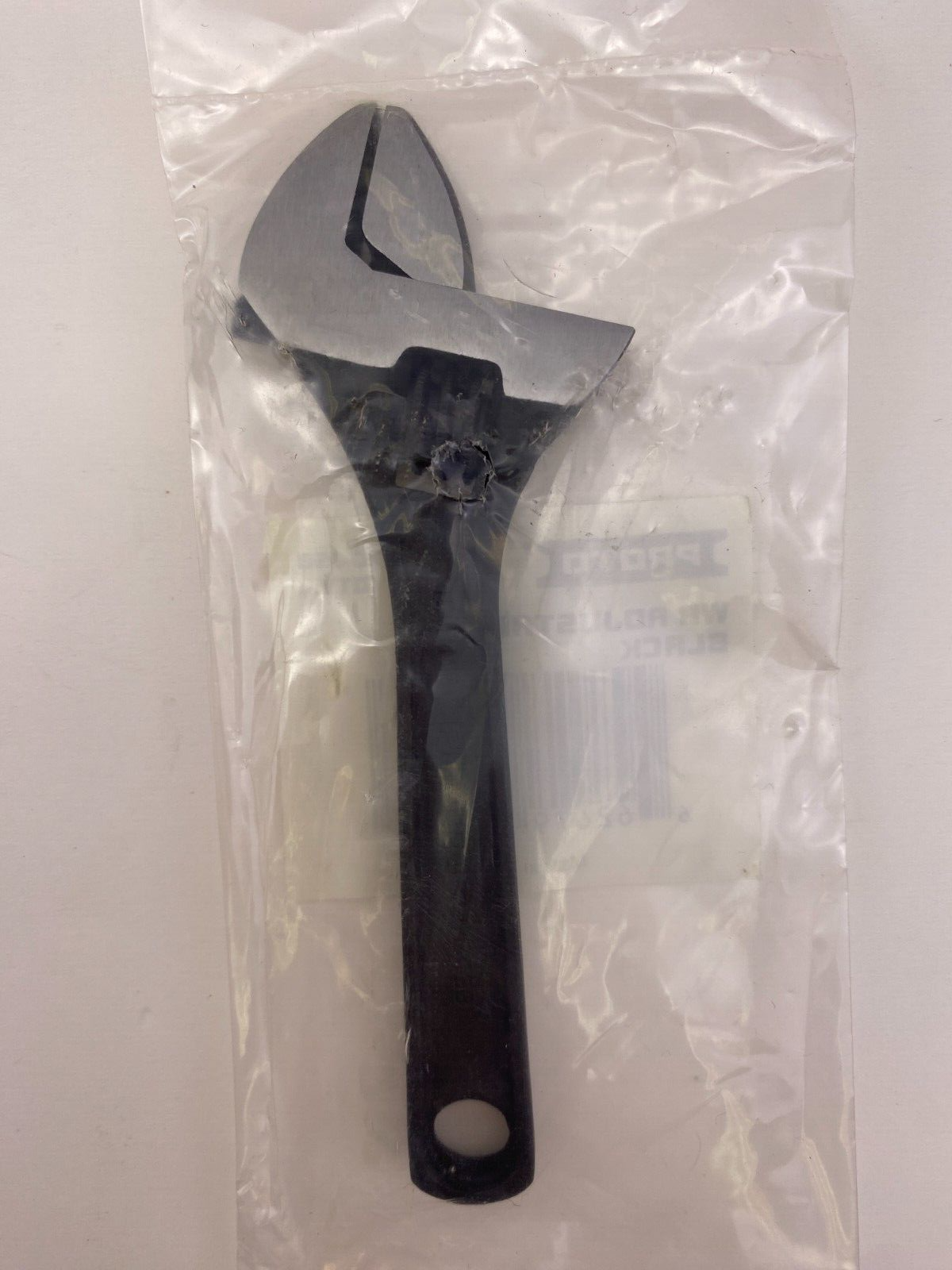 Proto J704SB Adjustable Wrench Alloy Steel Black Oxide , 1/2" Capacity, 4" OAL