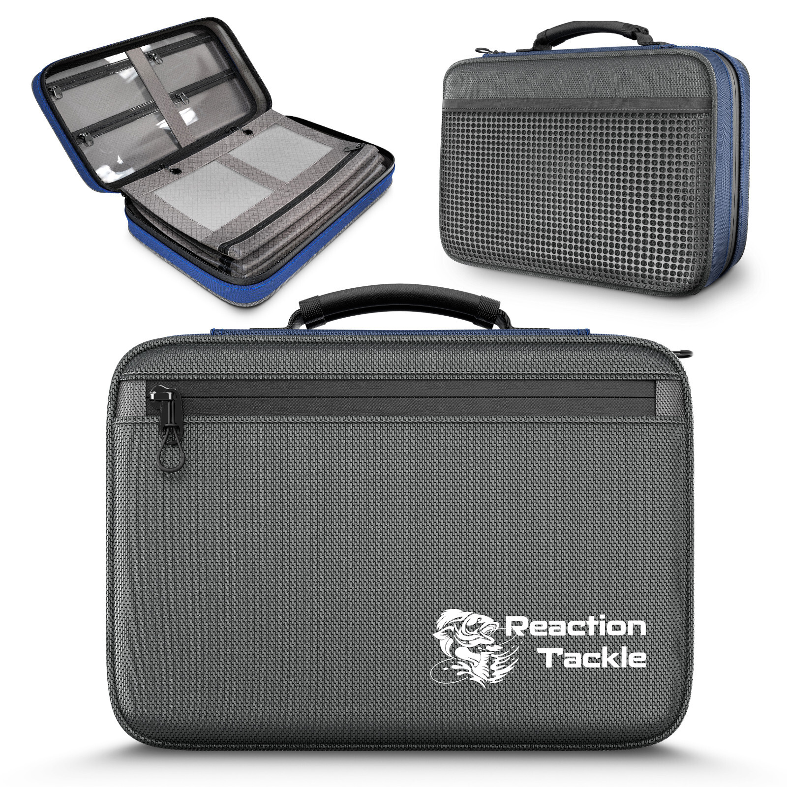 Reaction Tackle Deluxe Tackle Binder - Lots of Storage - Heavy Duty- Fishing Bag