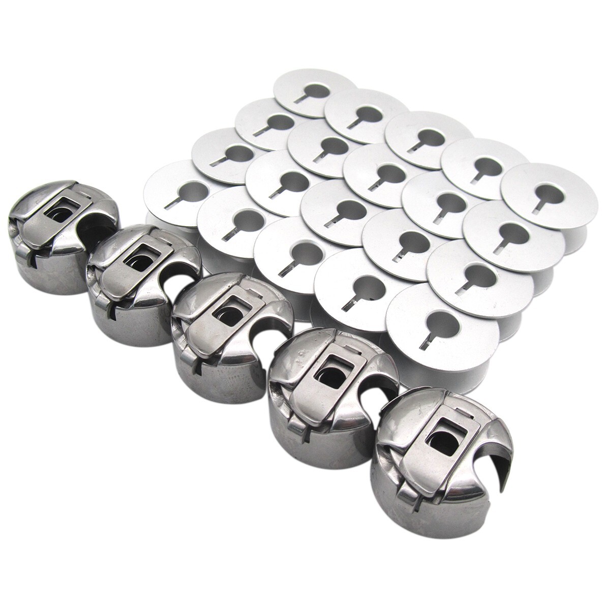 "L" Type Bobbin Case & Bobbins FOR JUIK BROTHER CONSEW Single Needle Lockstitch