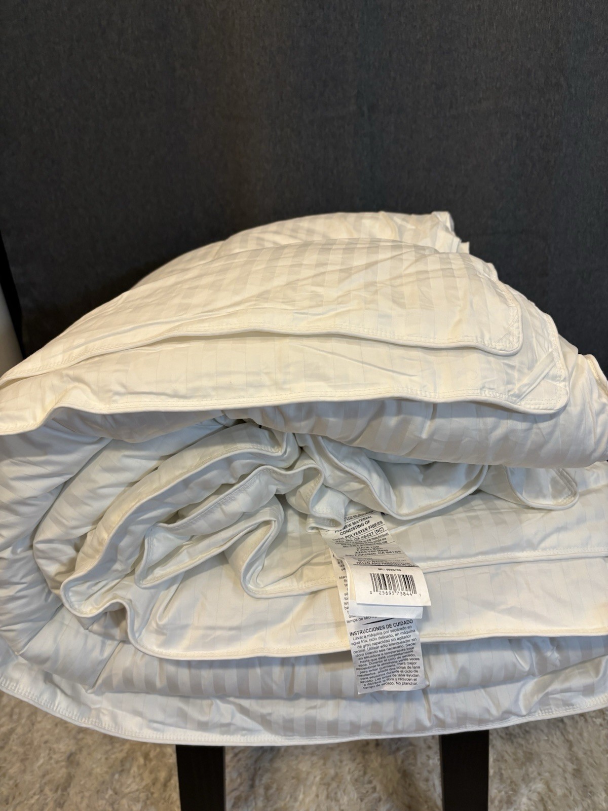 Pottery Barn Hydrocool Moisture Wicking Down Duvet Insert, Lightweight, F/Q