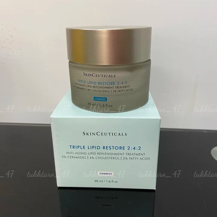 SkinCeuticals' Triple Lipid Restore 1.6 oz Face Cream 2:4:2, 48ml New