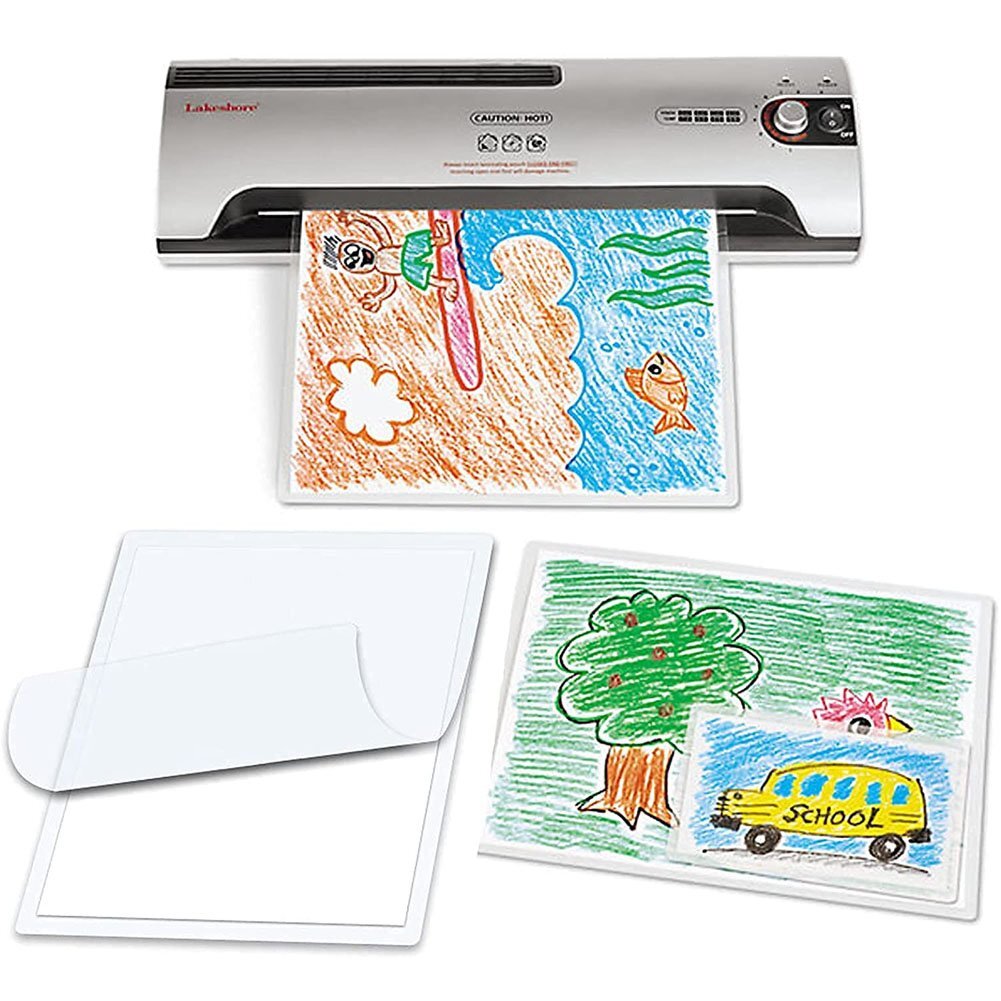 1000 Qty Letter Size Laminator Thermal Laminating Pouches - 9 X 11.5 Sheet 5 Mil