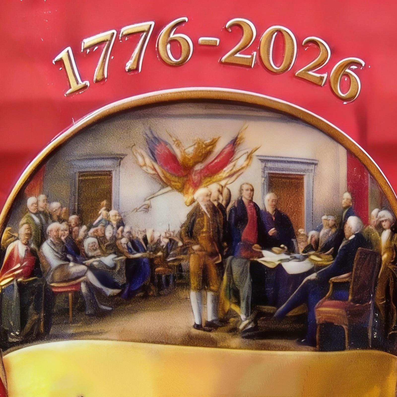 America 250th Anniversary “We The People” Heritage Whiskey Glass