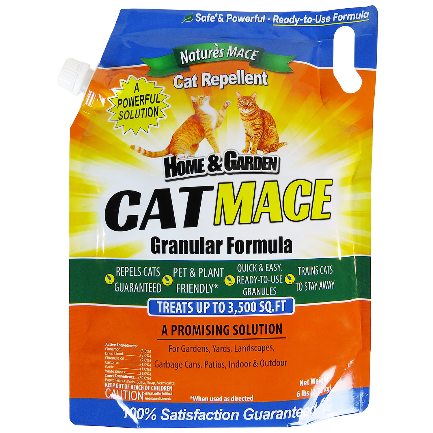Cat MACE Granular No-Dig Cat Repellent | Cat Training Tool |