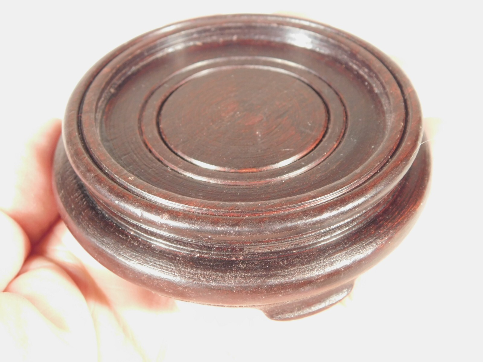 Display Stand Solid Wood Decorative Design Small Size