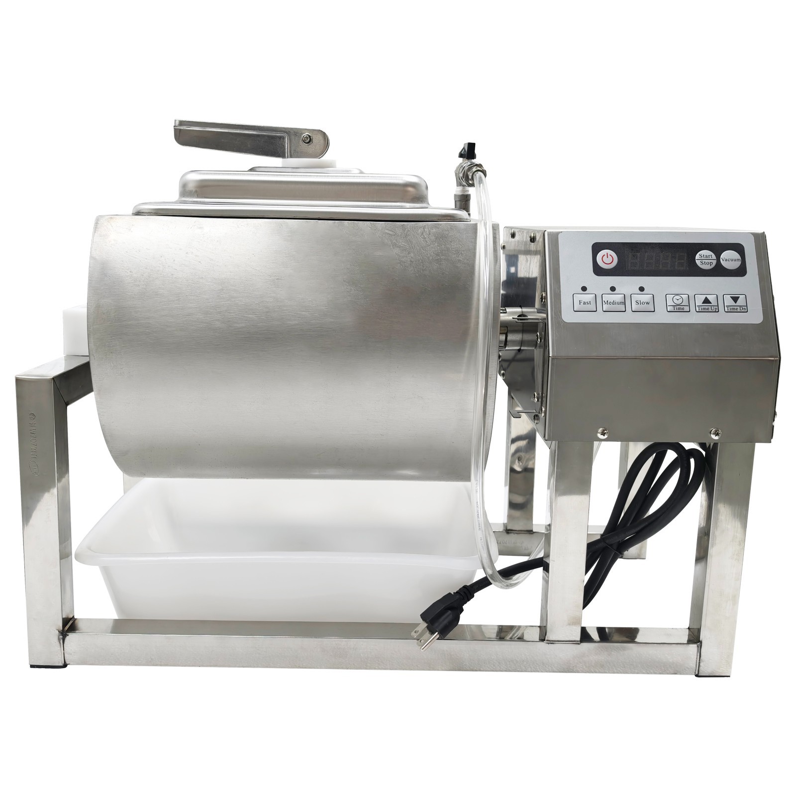 15L Electric Food Marinator Circular Rotatable Marinating Machine Vacuum Meat Tu