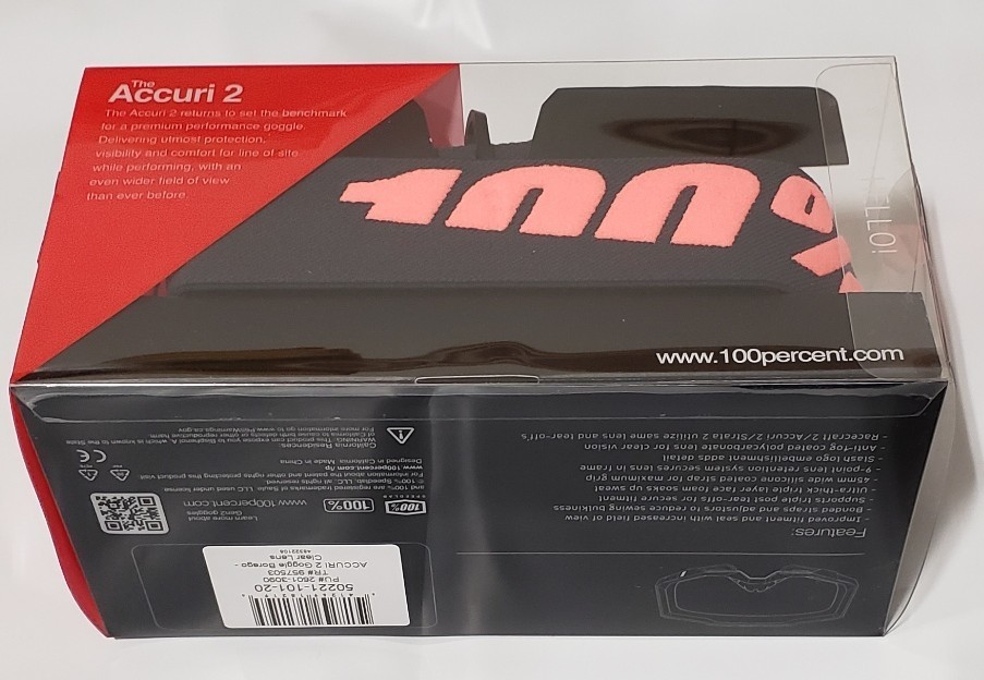 100% Accuri 2 Goggles (Borego) 50221-101-20