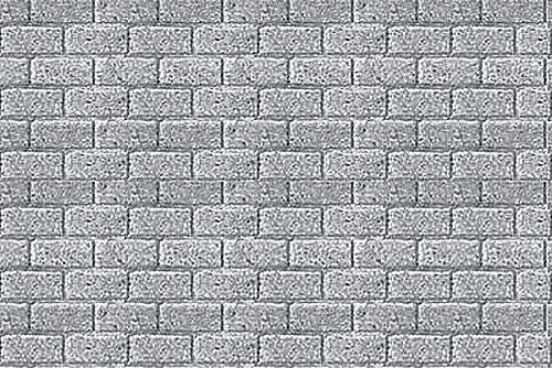 JTP Concrete Block 2 pack - Model Scratch Building Plastic Sheet - O Scale