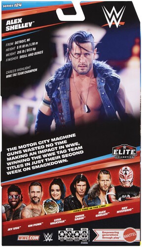 Mattel Collectible - WWE Elite Collection 6" Alex Shelley Action Figure [New Toy
