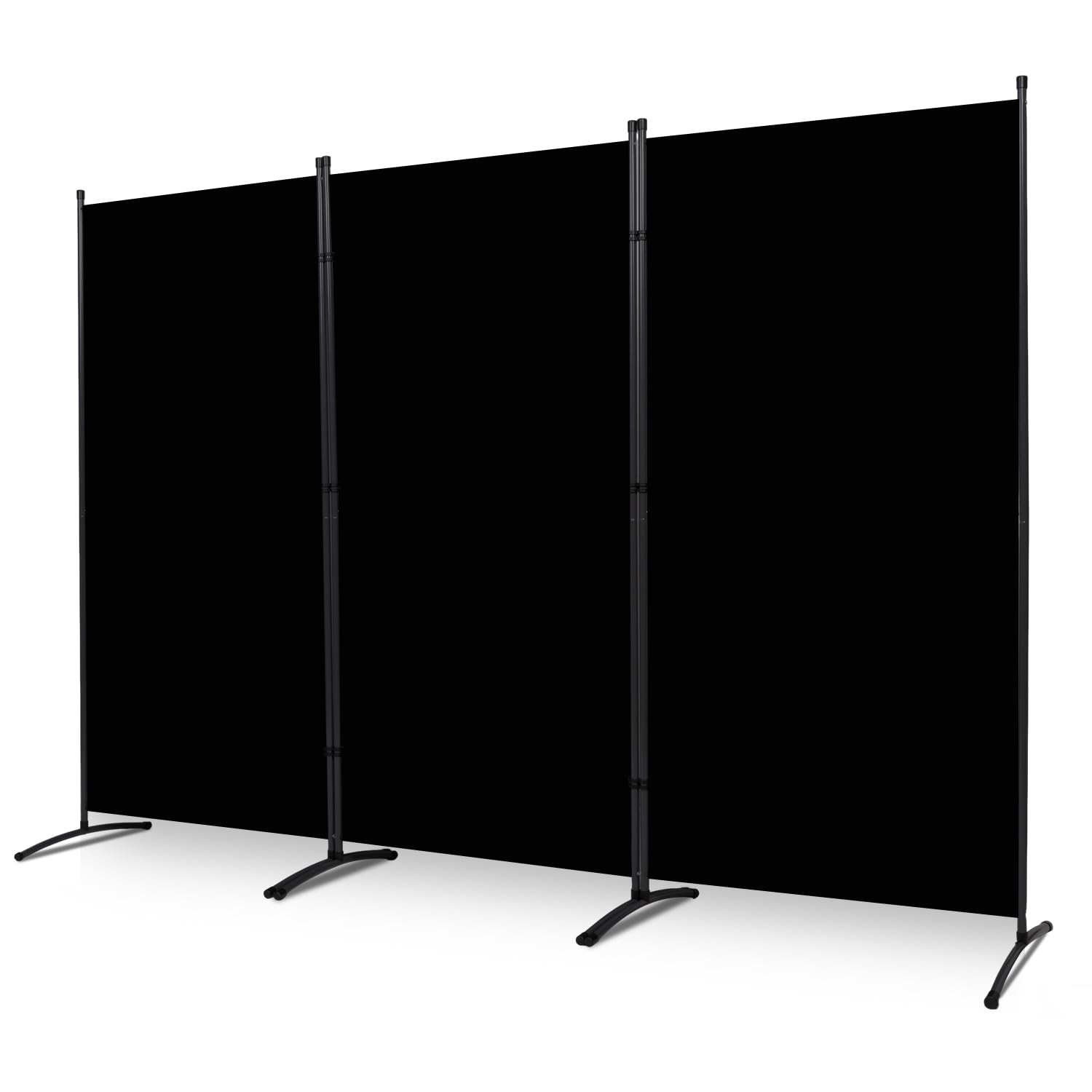 Indoor Room Divider, Portable Office Divider, Room Divider Wall Screen 3 Pane...