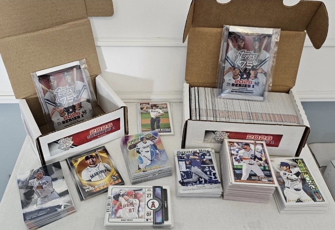 2026 Topps Series 1 Complete Master Set + 8 Insert Sets - Extra Hits