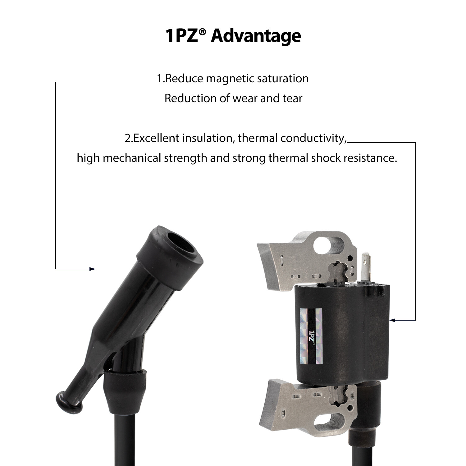 Ignition coil For Harbor Freight Predator 60340 60349 69736 13HP 420CC Gas Gener
