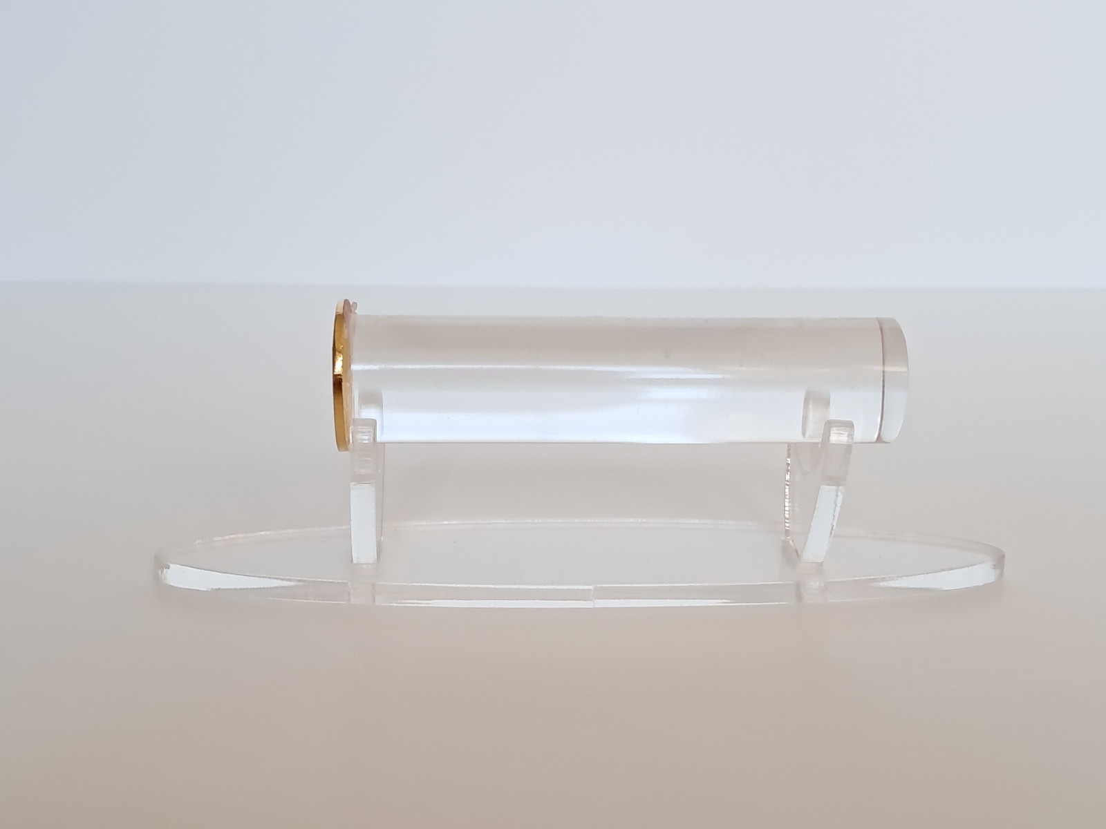 Handgun Firearm Gun Safe Shelf Display Rod - 7/8" Winchester Enamel Topper