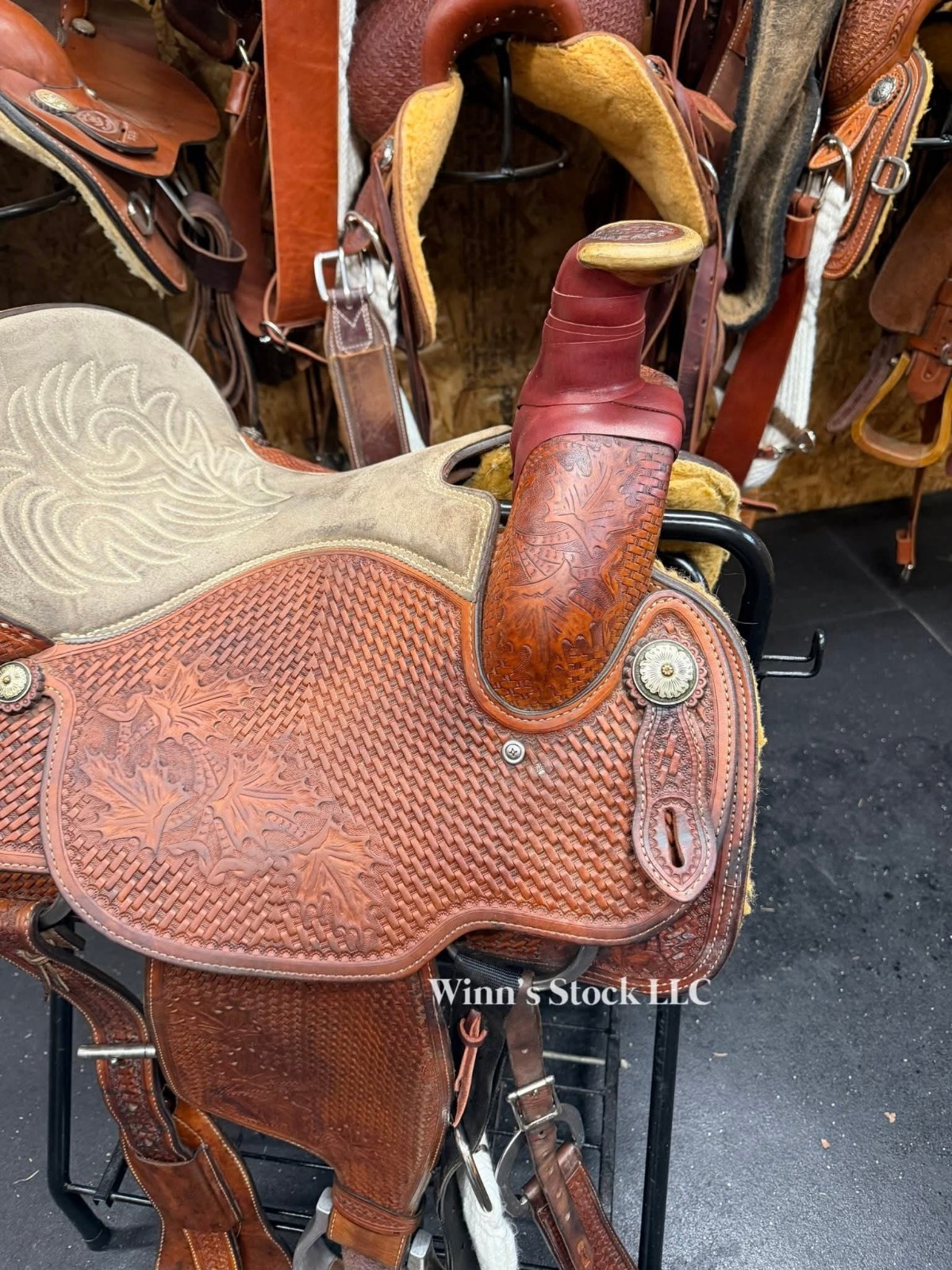 15" Crates - Roping Saddle