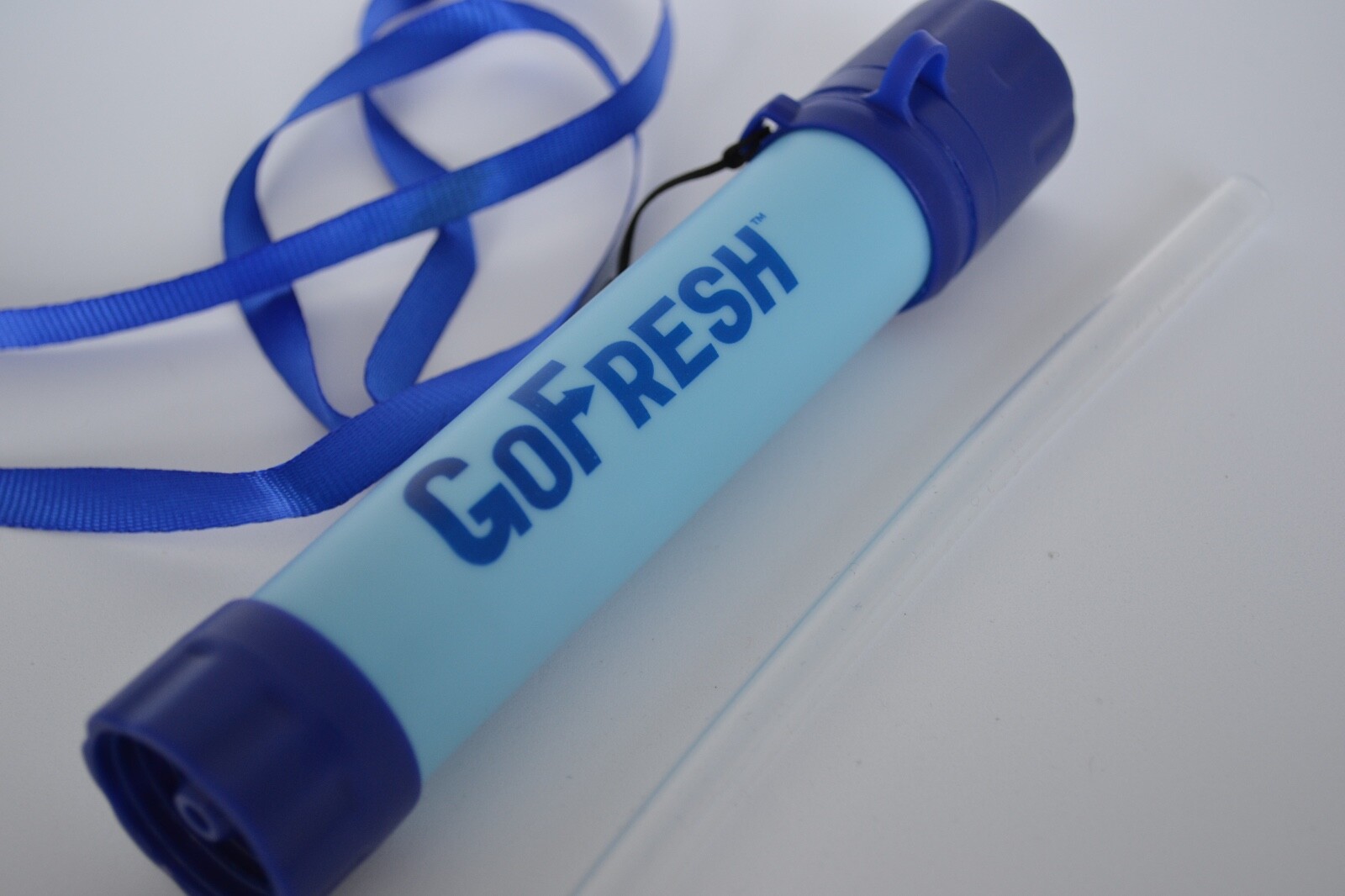 1-PK Personal Water Filter Straw 1500 Liters of Clean Water Anywhere GoFresh!