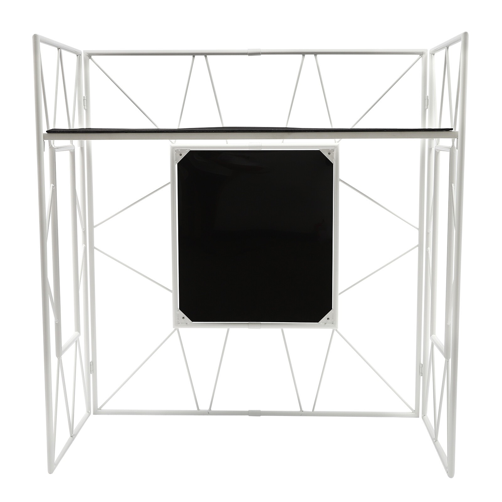 DJ Display Stand, DJ Event Booth Facade, Portable DJ Facade Booth Table, DJ Cont