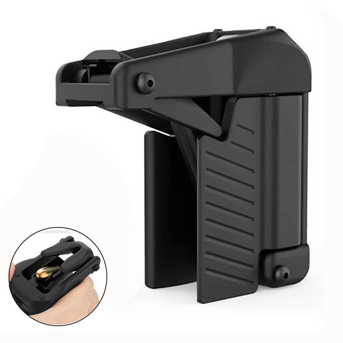 Portable Raptor Universal Pistol Speed Loader for Magazines from .380 9mm-45 ACP