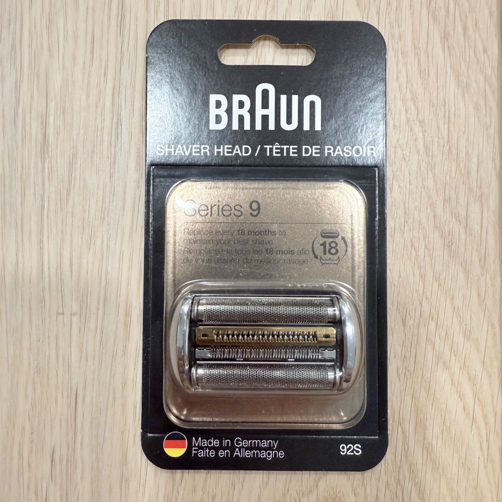 Braun Authentic  Shaver Replacement Head, Series 9, 92S
