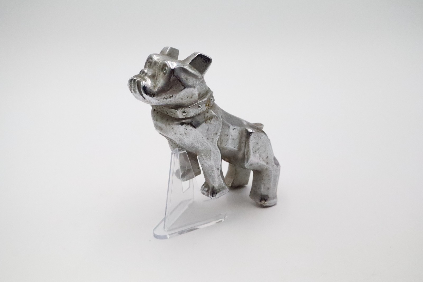 Vintage Mack Trucks Bulldog Hood Ornament Design Patent 87931 Metal