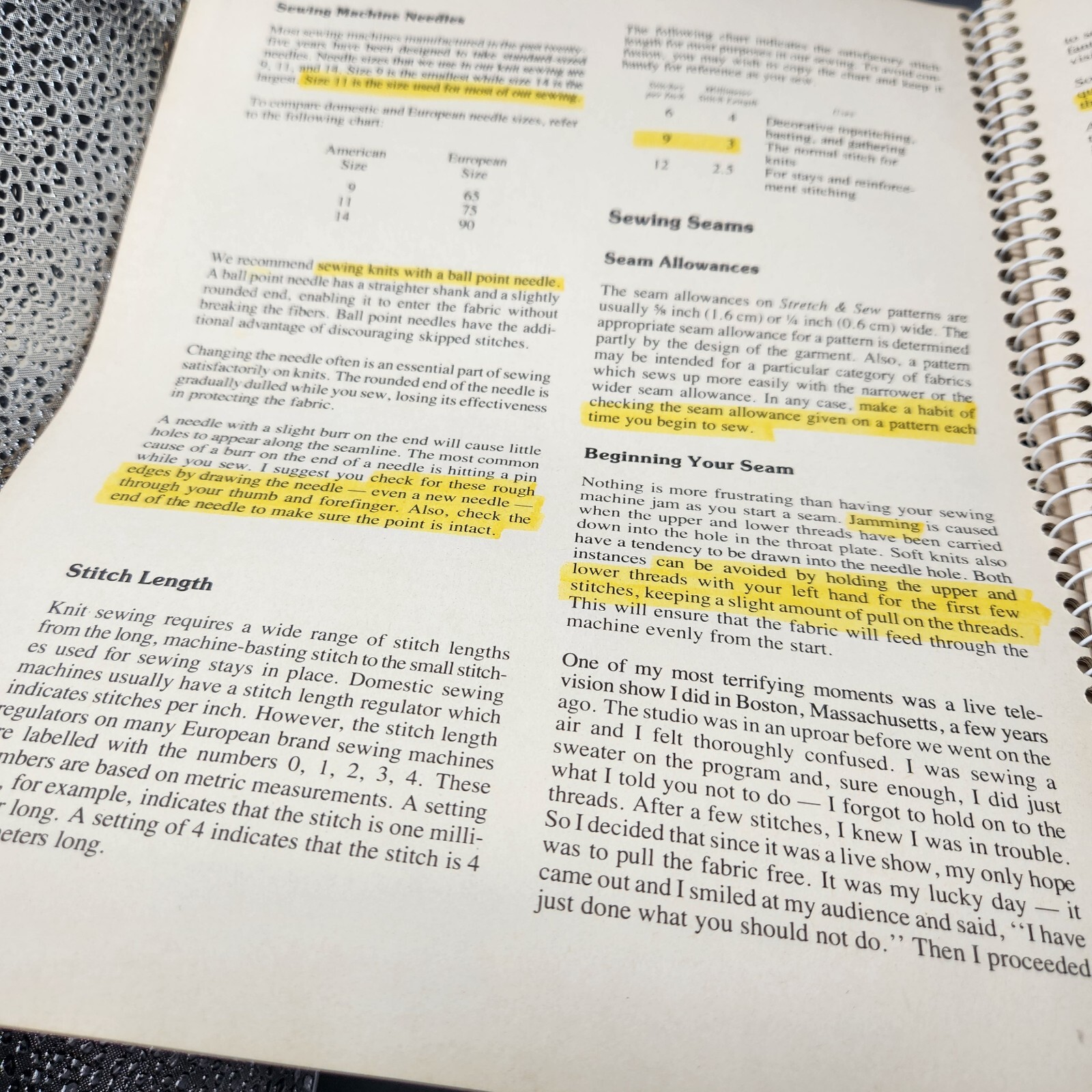 The Ann Person Method Sewing Book 1 Vintage 1978 Book Is Well Loved