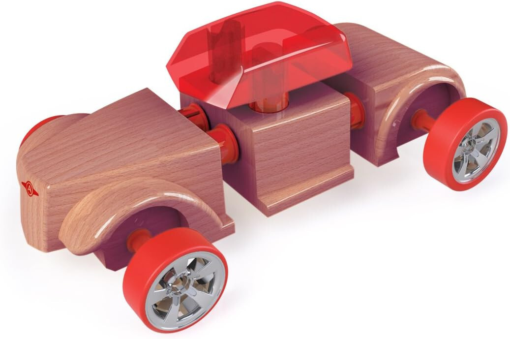 Automoblox - 3 Mini Rescue Pack — Wooden Mix-and-Match Vehicles